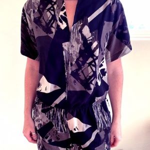 Patterned Romper